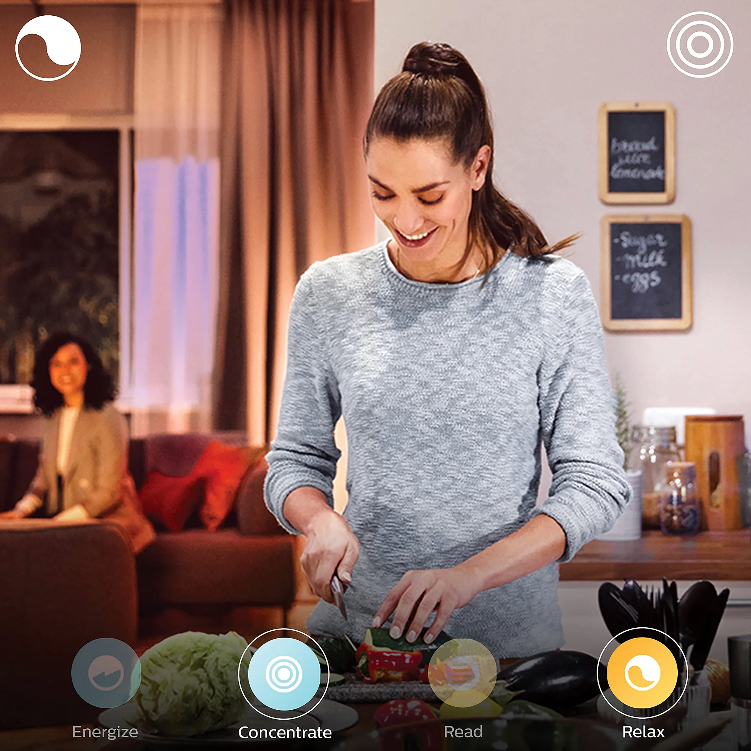 Philips Hue Pack de démarrage - White and Color Ambiance - GU10-4 Lampes - 1 pont