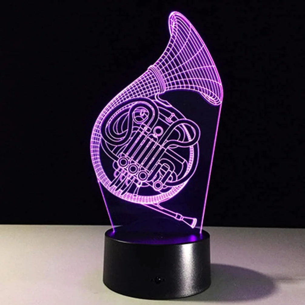 Veilleuse 3D, USB Plug In Chambre d'enfant Lampe de table Veilleuse