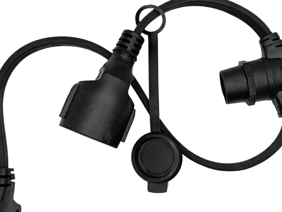 Guirlande Guinguette 10m 20 ampoules B22 chainable etanche (Sans Ampoules)