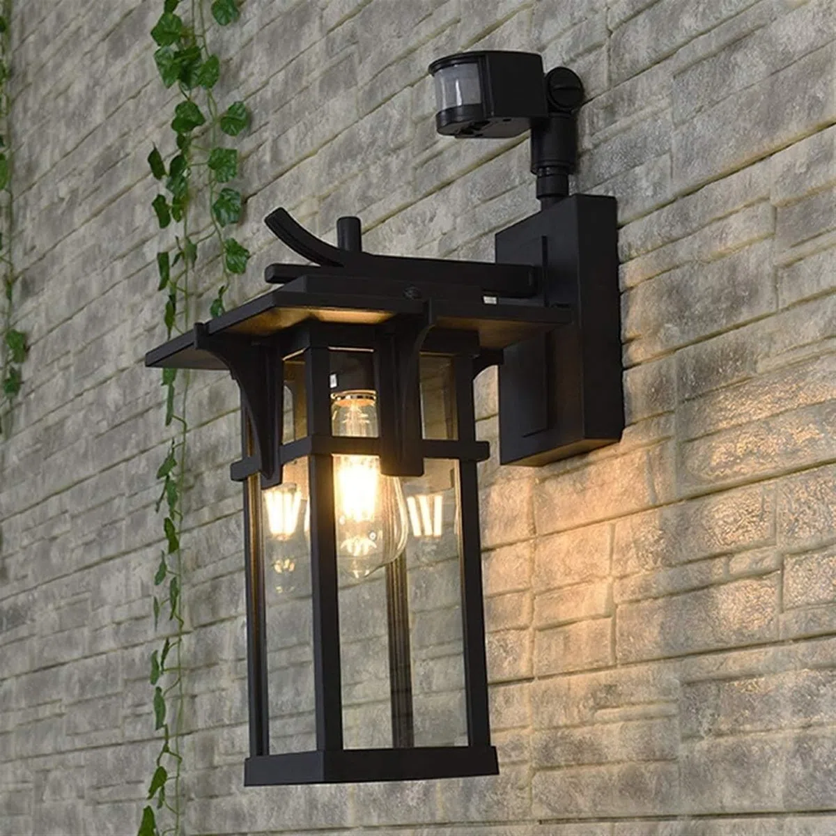 Appliques murales d'extérieur, Applique Murale d'extérieur, luminaire de Porche, Lampe Murale étanche pour Jardin, terrasse, Balcon, luminaire extérieur Design Lanterne Cage