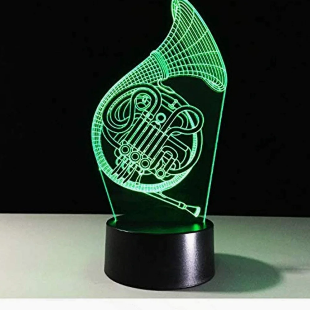Veilleuse 3D, USB Plug In Chambre d'enfant Lampe de table Veilleuse